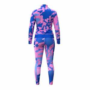 Conjunto Deportivo de Camuflaje para Mujer Jack and Jill, Chaqueta con Cierre Completo y Leggings, Ropa Deportiva, Logotipo Personalizado, Venta al Por Mayor, OEM - Product Image 2