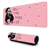 Tapis de souris personnalisé avec logo, grande taille XXL, tapis de souris pour jeux, tapis de clavier avec logo personnalisé, design carré imprimé