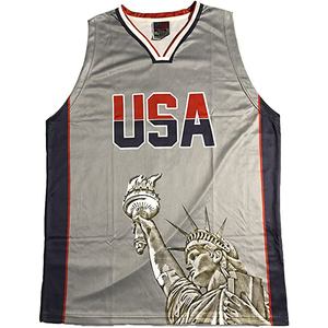 เสื้อบาสเก็ตบอลแบบสั่งทำสำหรับการแข่งขันในลีก แบบไม่มีแขน คอวี ผ้าเนื้อแข็งแรง สำหรับทีมและแฟนคลับ - Product Image 2