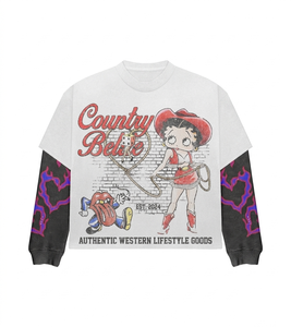 เสื้อยืดคอตตอนสองชั้นพรีเมียม 240 GSM หนักพิเศษ สีดำ พิมพ์ลายกราฟิก สกรีนโลโก้ตามสั่ง เสื้อยืดสองชั้นทันสมัยสำหรับผู้ชาย - Product Image 4