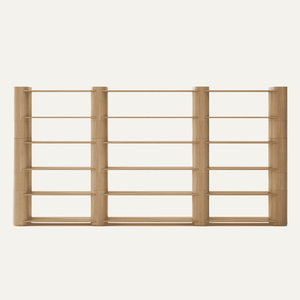 Librería Plegable Linea Minimal de Melamina - Diseño Industrial Contemporáneo para Sala de Estar, Oficina en Casa y Comedor - Product Image 4