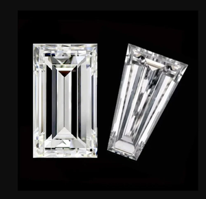 Diamants de laboratoire en vrac, taille baguette conique, forme étoile Melle Eleven, pour la fabrication de bijoux, couleur E, clarté VVS-VS, très bonne qualité BG 2-6 MM - Product Image 2