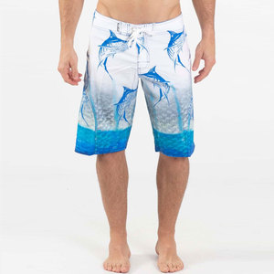 Short de bain personnalisable pour homme en polyester à cordon de serrage, imprimé sublimation poisson, séchage rapide, taille élastique, pour la pêche en extérieur - Product Image 6