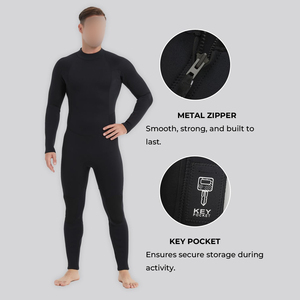 OEM Service Best Quality <b>Men</b> Beach One-piece Swimming Suit Cheeky Bottom Front Logo Print Design Eco-Friendly Quick Dry Custom - Product Image 3