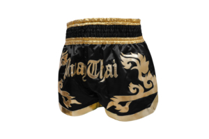 Pantalones Cortos de Muay Thai Antiarrugas, Elásticos y Lisos, de Alta Calidad, Venta al Por Mayor de Fábrica, para Lucha, MMA y Kick Boxing - Product Image 3