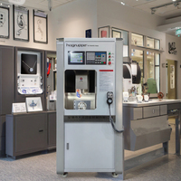 Machine de fraisage dentaire en alliage de titane RuiYi avec technologie CAD/CAM, machine de gravure de précision à 5 axes, boîte de vitesses de broche 60000