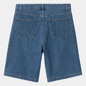 Shorts en jean droits classiques pour homme, broderie de haute qualité, strass, délavés, décontractés, streetwear d'été - Product Image 3