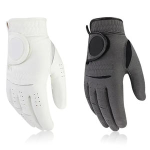 Hot Sale Premium Sheepskin Cabretta Leather Golf Gloves for Men Soft Non-Slip Wear-Resistant Left & Right Hand Practice Gloves - Product Image 6