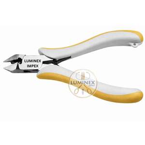 Alicates de Corte Profesionales de Acero Inoxidable con Borde Inclinado para Juntas de Caja |   Cortador de Alambre de Precisión Métrica OEM para Trabajos de Electrónica y Manualidades - Product Image 5