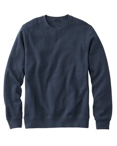 Sweat-shirt à col rond personnalisé pour hommes, couleurs unies, en coton tricoté, coupe décontractée, idéal pour l'automne – Vente en gros - Product Image 3
