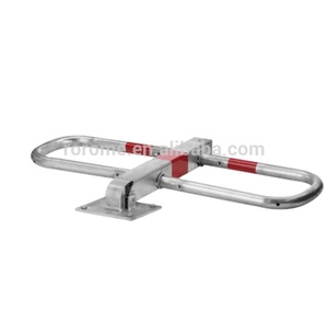 Barrera de seguridad plegable para estacionamiento con cerradura, poste de bloqueo, ¡gran oferta! - Product Image 1