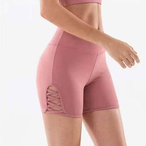 กางเกงขาสั้นโยคะเอวสูงสำหรับผู้หญิง PIHA SPORTS ราคาส่งถูก ไซส์ใหญ่ สำหรับออกกำลังกาย ปั่นจักรยาน วิ่ง ผ้าเนื้อนุ่ม ยืดหยุ่นได้ดี - Product Image 1