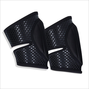 High Quality Breathable <b>Pole</b> Dance Knee Pads Sleek Black <b>Grip</b> 100% Polyester Women's Protection for Pylon Ballet Modern Dance - Product Image 1