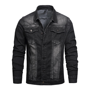 Chaqueta de invierno personalizada estilo urbano para hombre, proveedor de ropa de mezclilla para exteriores, chaqueta de mezclilla de alta calidad para hombre - Product Image 1