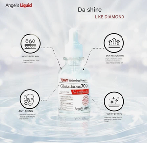 เซ็ตผลิตภัณฑ์บำรุงผิวขาว Angel's Liquid Glutathione 700V โปรแกรมผิวกระจ่างใส 7 วัน เอสเซนส์ แอมพูล ครีม ลดเลือนจุดด่างดำ - Product Image 3