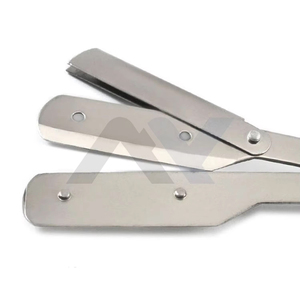 Premium Barber <b>Straight</b> <b>Razor</b> with Solid Wood Handle 3 Hole Design Stainless Steel Shaving <b>Razor</b> for Professional Salon Use OEM - Product Image 5