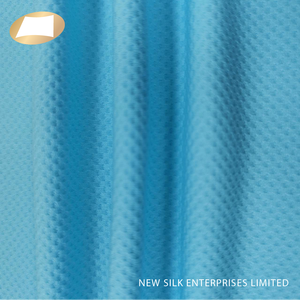 ผ้าถักเฟรนช์เทอร์รี่วาฟเฟิลโพลีเอสเตอร์แบบดูดซับความชื้นได้ทางเดียว ผลิตในไต้หวัน สำหรับชุดลำลอง - Product Image 4