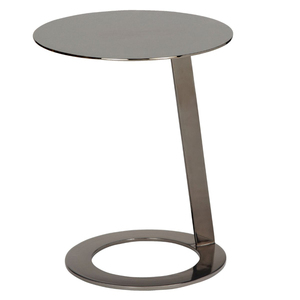 Table d'appoint vintage en métal de style moulé, qualité durable, pour la maison ou l'hôtel, meuble de salon avec élégante table centrale d'angle - Product Image 6