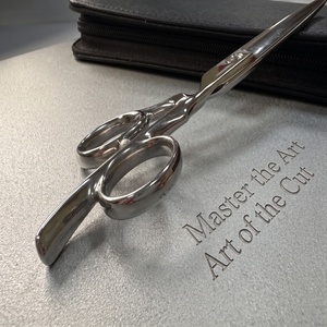 Ciseaux de coiffure professionnels Eeversharp PRO 2026 en acier inoxydable japonais VG10 de qualité supérieure avec manche moyen |   Ciseaux de barbier professionnels - Product Image 4