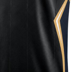 Black <b>Gold</b> Basketball Jersey for Men Sleeveless Team <b>Shirt</b> Lightweight Breathable Athletic Sportswear Competition Game Uniform - Product Image 6