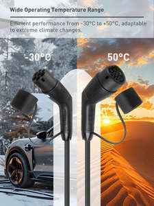 Cable de Carga para Vehículos Eléctricos Tipo 2, 5 Metros, Enchufe para Coche Híbrido, Cable de Carga Rápida Tipo 2 a Tipo 2, Juego de Alta Calidad - Product Image 5