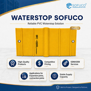 Sofuco Economy PVC Waterstop SF-O150-ST/O200-ST para Juntas de Expansión Civiles y Proyectos de Impermeabilización Económicos de Fábrica - Product Image 3