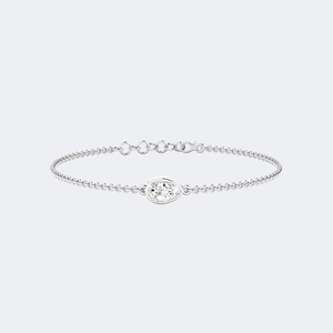Luxury Pear Shape Lab Grown Diamond Bracelet 14K <b>Gold</b> Women 0.70CTW Certified EF Color VS VVS Purity Wedding <b>Bangle</b> Jewelry - Product Image 2