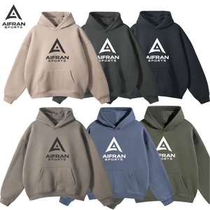 Sudadera con Capucha Personalizada de Algodón y Felpa para Hombre y Mujer, Ropa Deportiva, Ropa de Calle, Logotipo OEM, Venta al Por Mayor - Product Image 1