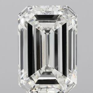 Piedras de Diamante Blanco Cultivado en Laboratorio, Corte Esmeralda, 11.06 Quilates, Brillo Excepcional, para Joyería Fina - Product Image 1