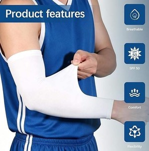 Manguitos Unisex de Spandex/Poliéster Transpirables, Resistentes al Calor y a Cortes, Antiarañazos, Coloridos, Listos para Enviar en 2026 - ¡Venta Caliente! - Product Image 1