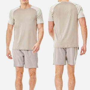 New Arrival 100% Polyester Sublimation Design t Shirt and Woven Four-way Stretch Shorts with Mesh Pocket <b>Twinset</b> - Product Image 1