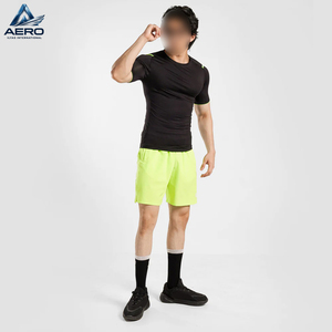 เสื้อยืดแขนสั้นสีดำรุ่นใหม่ปี 2026 แบบรัดรูป แห้งเร็ว เสื้อผ้าผู้ชายสำหรับ MMA ฟิตเนส แรชการ์ด - Product Image 4