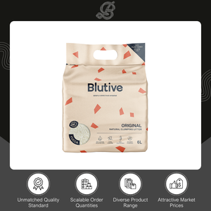 Lettiera per Gatti in Cassava 100% Naturale Blutive, Agglomerante, di Lunga Durata e Ultra-Immondizie, 6L, per Gatti Sensibili, di Qualità Superiore - Product Image 3