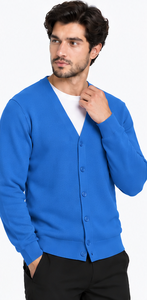 Suéter de Punto con Cuello Alto Vintage para Hombre, Logotipo Personalizado, Patrón Personalizado, Suéter Informal Cálido de Invierno, Antienvejecimiento, Nailon/Acrílico - Product Image 3