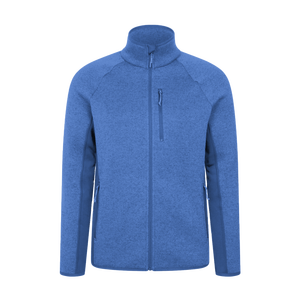 Chaqueta Impermeable de Poliéster, Spandex y Lana con Cuello Alto y Logotipo Frontal para Hombre, Otoño, Aire Libre - Product Image 1