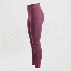 High Waist Womens Fitness Plus Size Solid Printed Scrunch Butt Leggings Yoga Pants Gym Activewear Sports Running Run - Product Image 3