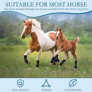 Vendas de alta calidad de forro polar para caballos, vendas para patas de caballo, vendas de cuidado para equinos, directamente del fabricante - Product Image 5