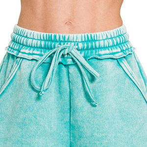 Nouveauté : Short femme sur mesure délavé à l'acide, de qualité supérieure, séchage rapide et respirant - Product Image 6