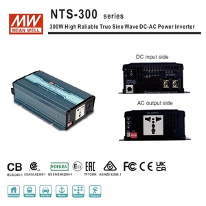 อินเวอร์เตอร์ MEAN WELL NTS-300-212 300W กำลังสูง ความน่าเชื่อถือสูง ระบบออฟกริด คลื่นไซน์แท้ เฟสเดียว 60Hz ประสิทธิภาพ 92% แปลงไฟ DC เป็น AC 12V DC - Product Image 4