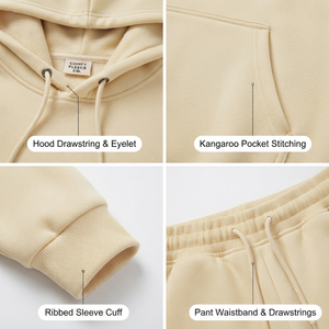 Survêtements pour femmes à prix bas, pour usage extérieur, grande taille, logo personnalisé, hiver, décontractés, respirants, dernier style, 100% coton, matériau durable - Product Image 6