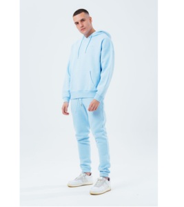 French Terry Heavyweight Sweatsuits Mens High Quality Cotton Oversized Hoodie and Sweatpants <b>Set</b> Custom Tracksuits for Men - Product Image 4