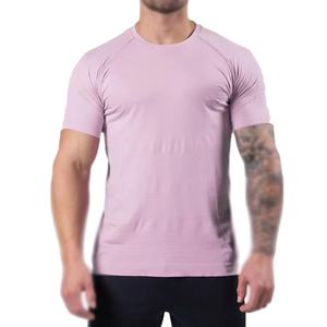 OEM venta al por mayor hombres gimnasio Casual deportes Fitness desgaste personalizado liso Slim Fit camisetas 100% algodón de talla grande disponible ropa de hombre - Product Image 5