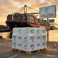 Maagdelijk pulp tissuepapier, 2-laags gevouwen, voor restaurants, cafés, hotels, catering, directe fabriekslevering, bulkverpakking, bedrukte restaurantpapieren servetten