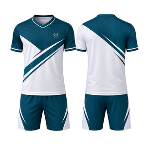 Uniforme de Fútbol de Poliéster de Alto Rendimiento, Jersey y Pantalones Cortos que Absorben la Humedad, Personalizables para Clubes, Escuelas y Equipos Deportivos - Product Image 3