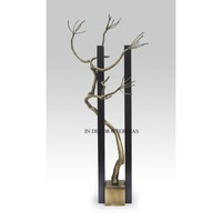 Ensemble de sculptures géométriques abstraites, base en bois faite à la main, décoration artistique multi-pièces pour le salon, table, design minimaliste