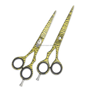 Ciseaux professionnels de coupe et d'éclaircissement des cheveux en acier inoxydable, ciseaux de coiffure pour barbier, vente en gros OEM par INSTRONIX SURGICAL - Product Image 2