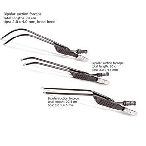 Pinces d'aspiration bipolaires en acier inoxydable, kit de ciseaux chirurgicaux réutilisables, instruments médicaux de précision, outils chirurgicaux manuels de haute qualité - Product Image 3