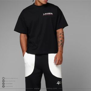 New Drop Oversized <b>Tshirt</b> High Quality Custom Logo 100% Cotton Custom Printed Short Sleeve Quick Dry Summer Streetwear Fashion - Product Image 5