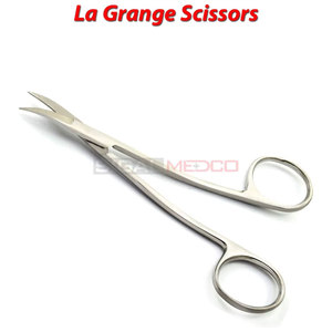 Ciseaux La Grange 4,52 pouces en acier inoxydable de haute qualité pour instruments dentaires, orthodontiques, chirurgicaux et médicaux – Fournisseur en gros pour la coupe - Product Image 4