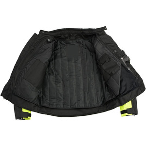 เสื้อแจ็คเก็ตนักแข่งตาข่ายสีเขียวสะท้อนแสงสำหรับผู้ชาย - Product Image 2